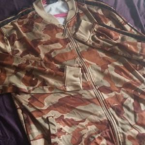 Camo track jacket